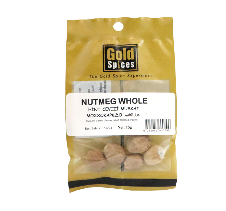 Nutmeg Whole 15g