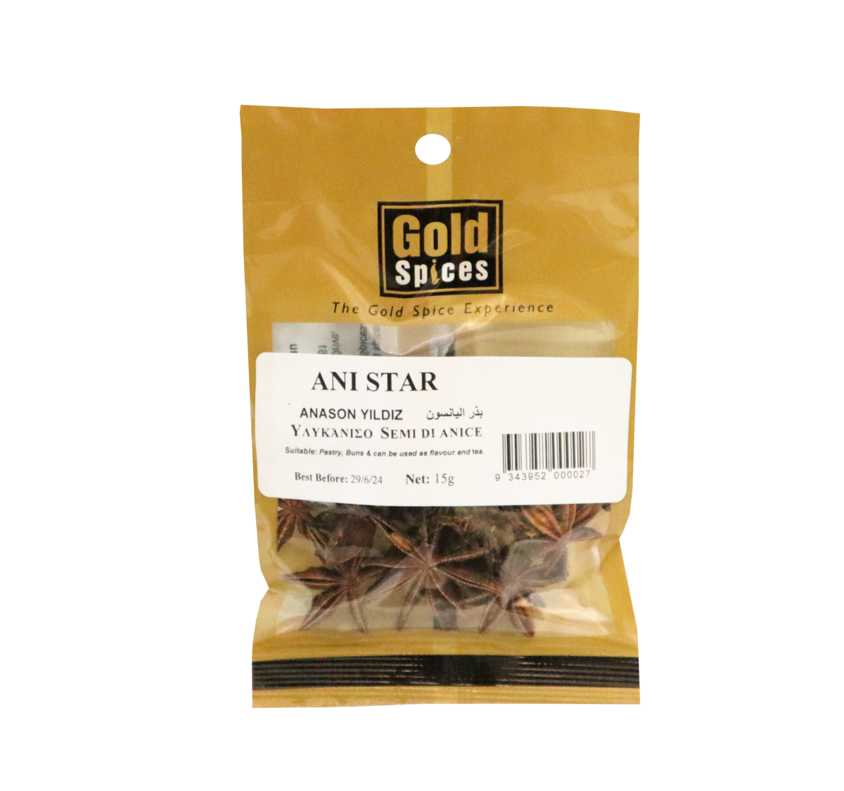 Ani Star 15g — Gold Spices